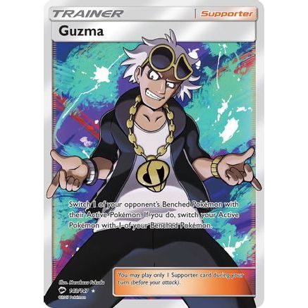 Guzma (Full Art) 143/147 - SM Burning Shadows Holofoil