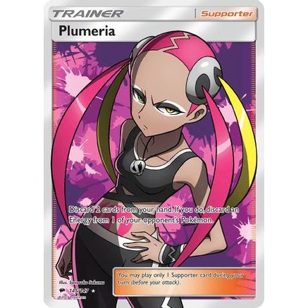 Plumeria (Full Art) 145/147 - SM Burning Shadows Holofoil
