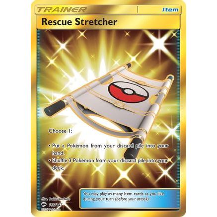 Rescue Stretcher (Secret) 165/147 - SM Burning Shadows Holofoil