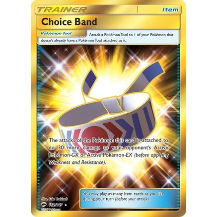 Choice Band (Secret) 162/147 - SM Burning Shadows Holofoil