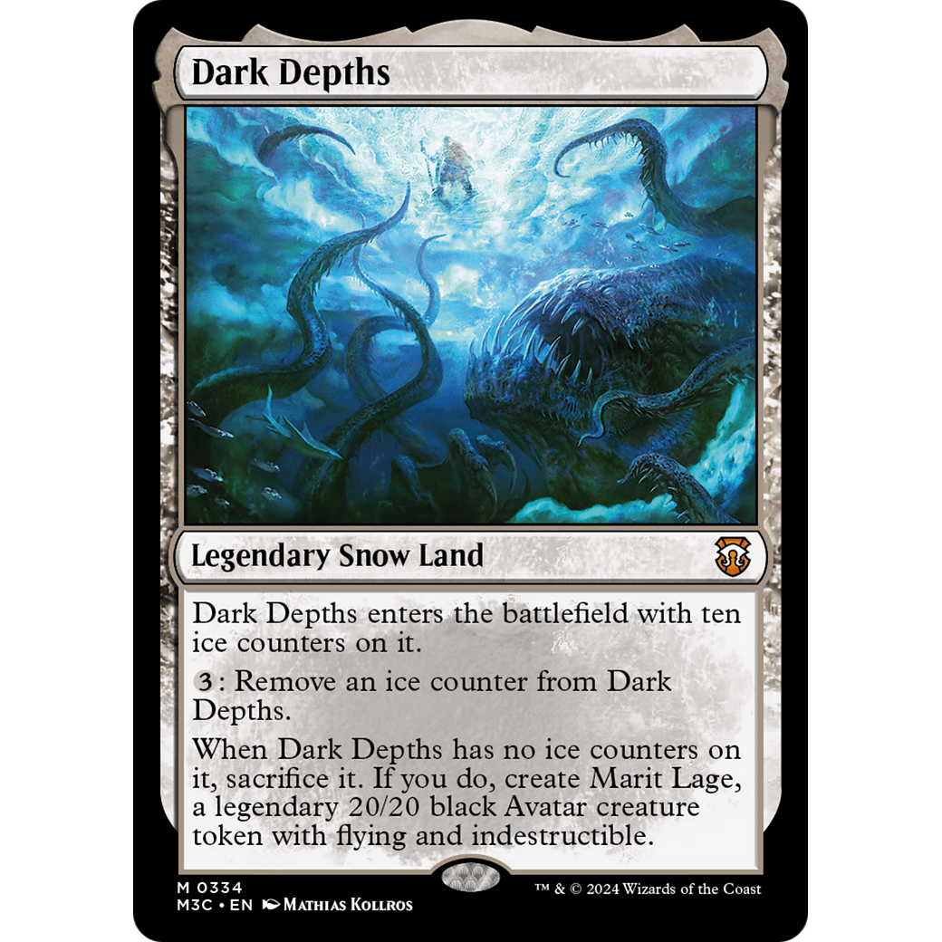 Dark Depths (M3C-334) - Modern Horizons 3 Commander