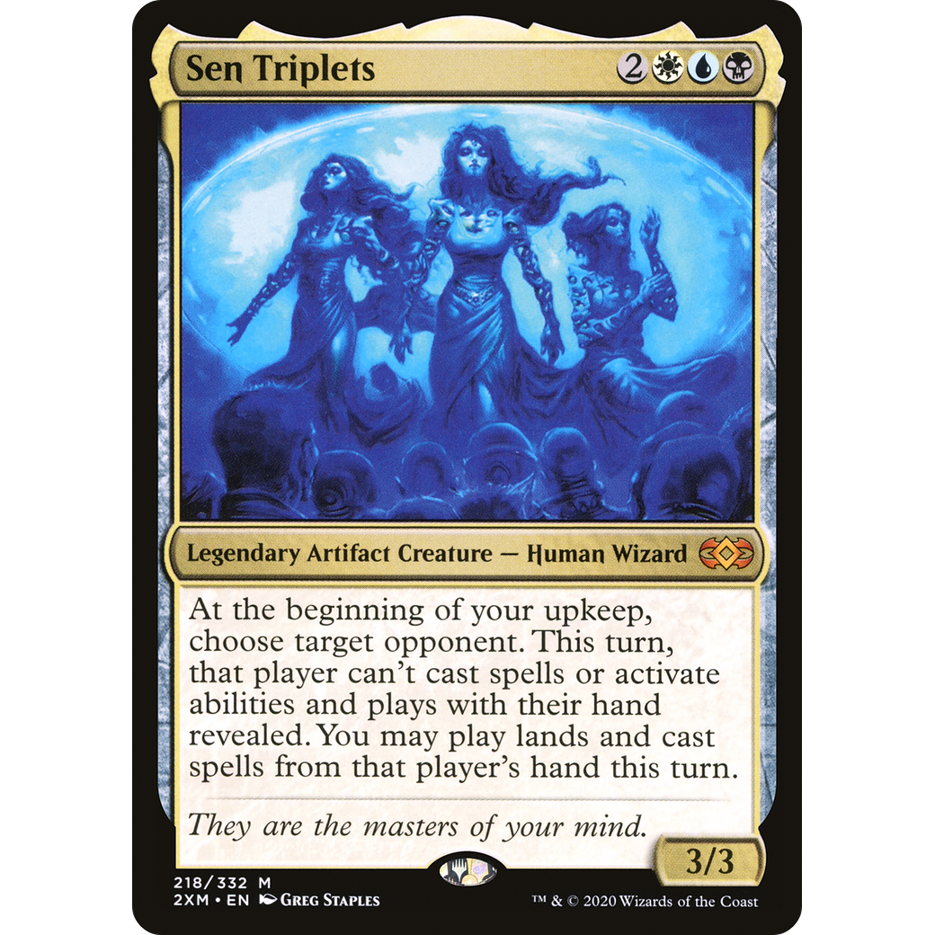 Sen Triplets (2XM-218) - Double Masters Foil
