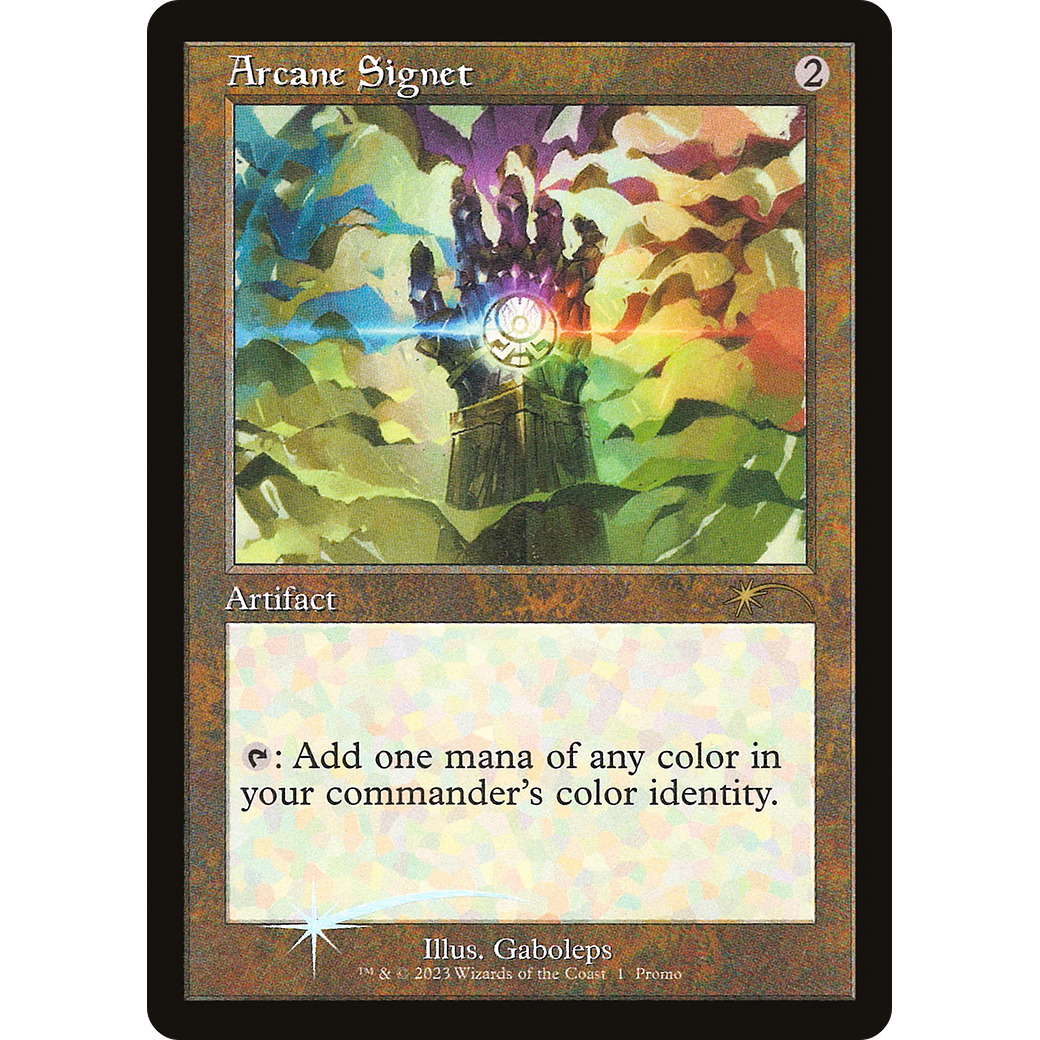 Arcane Signet (Retro Frame) (MFP-001) - 30th Anniversary Misc Promos Foil
