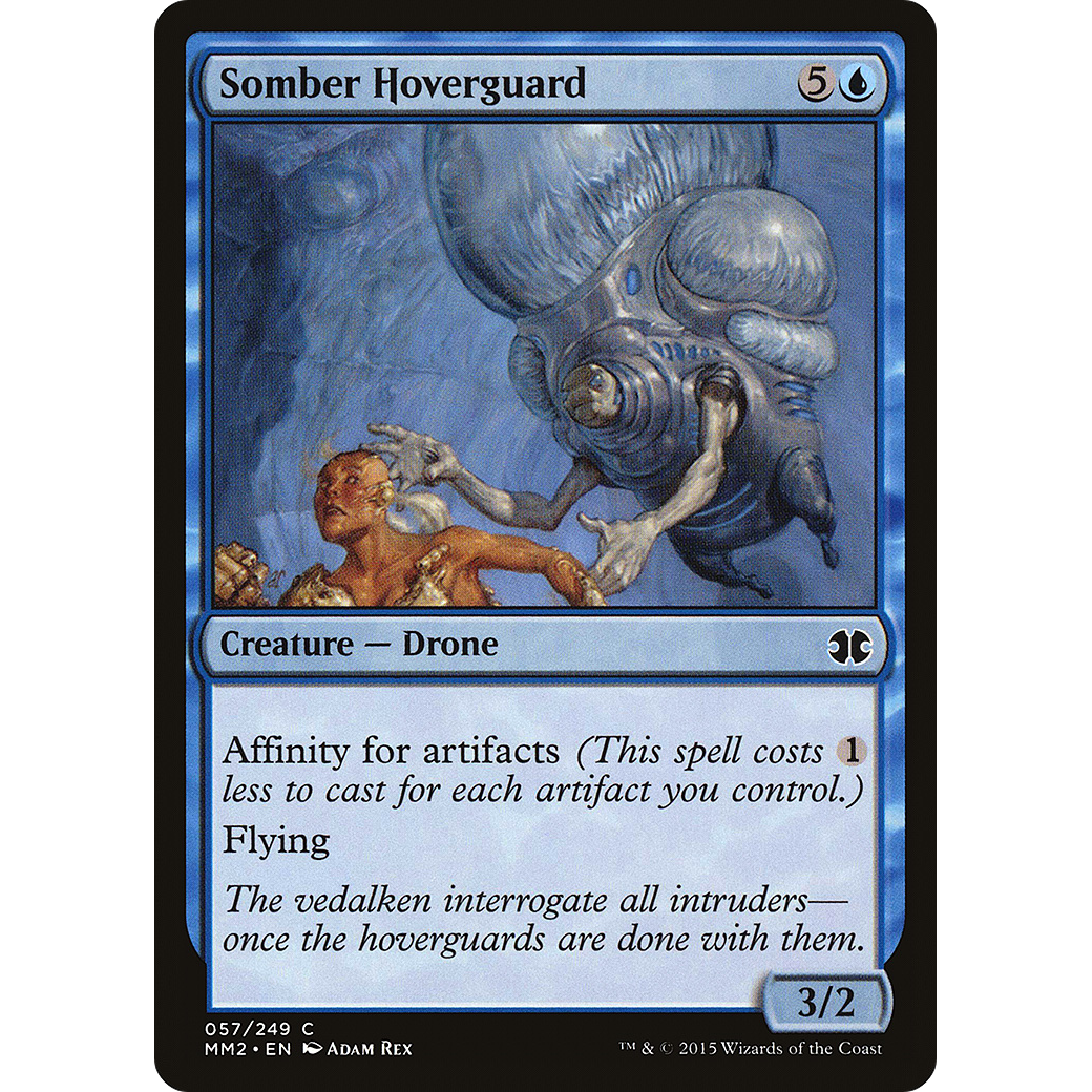 Somber Hoverguard (MM2-057) - Modern Masters 2015 Foil