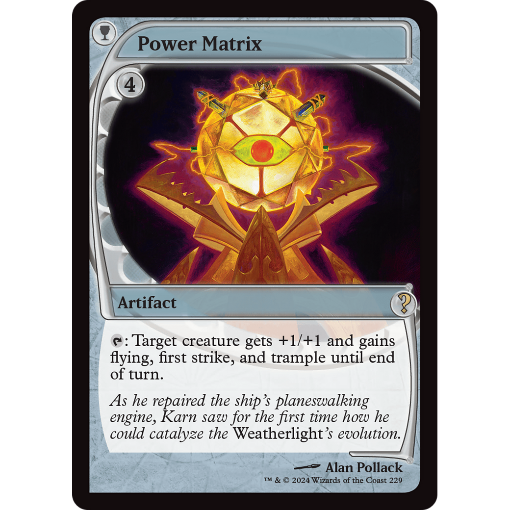 Power Matrix (Future Sight) (MB2-229) - Mystery Booster 2 Foil