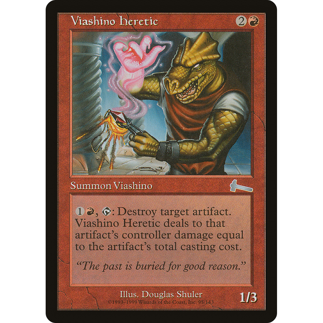 Viashino Heretic (ULG-095) - Urza's Legacy Foil