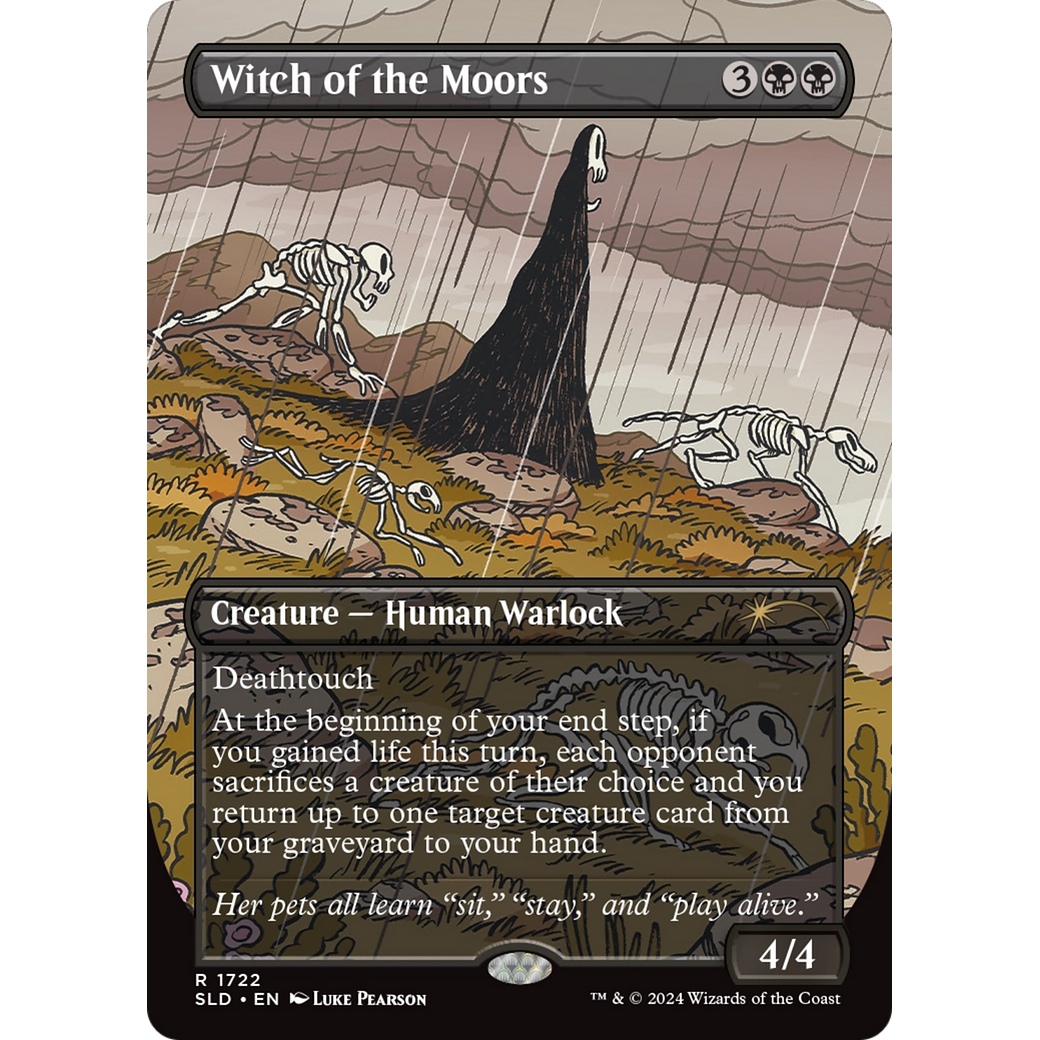 Witch of the Moors (SLD-1722) - Secret Lair Drop (Borderless)