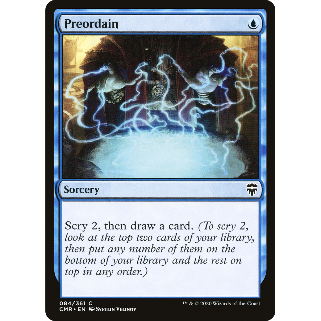 Preordain (CMR-084) - Commander Legends