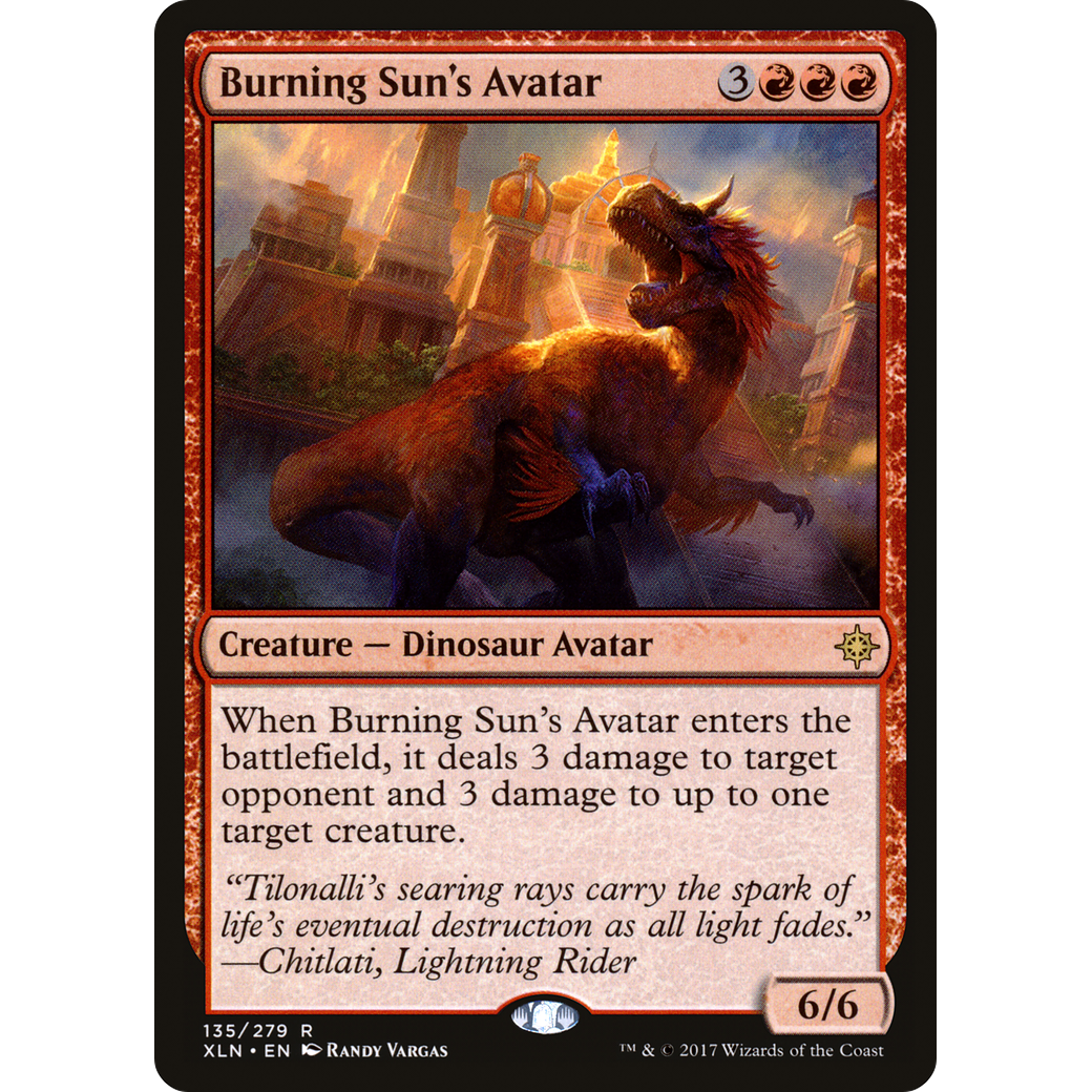 Burning Sun's Avatar (XLN-135) - Ixalan