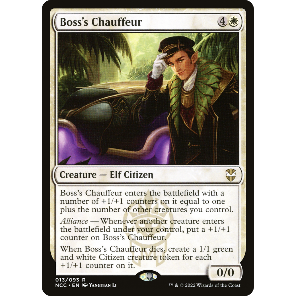 Boss's Chauffeur (NCC-013) - New Capenna Commander