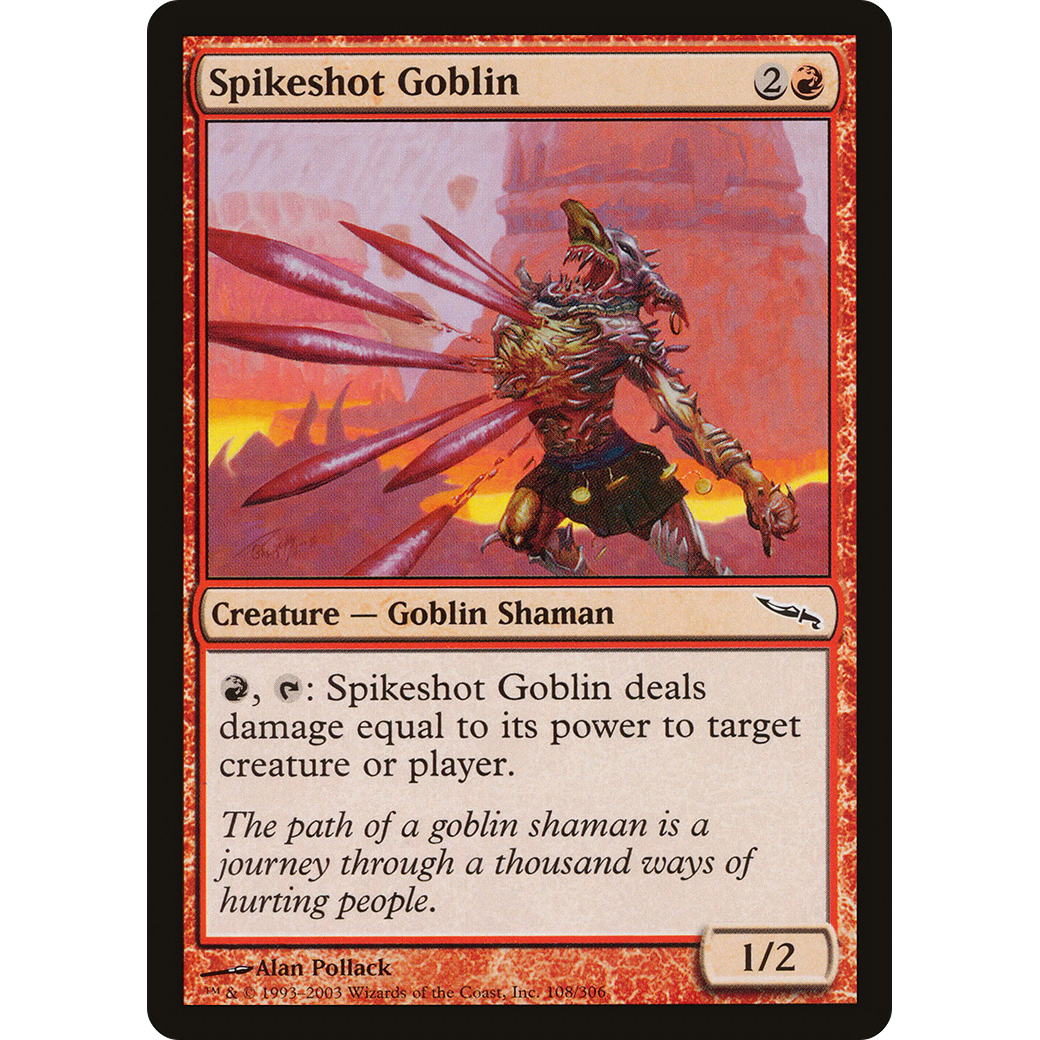 Spikeshot Goblin (MRD-108) - Mirrodin