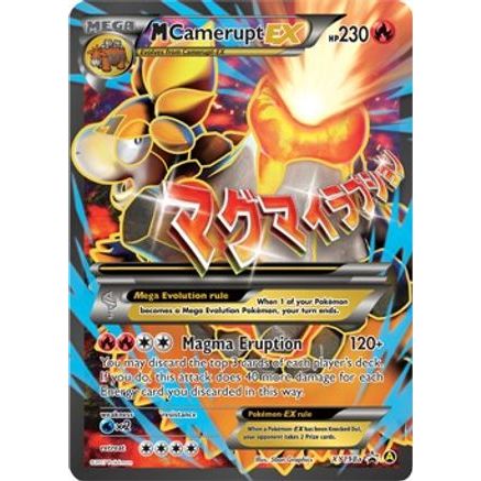 M Camerupt EX - XY198a XY198a/211 - Alternate Art Promos Holofoil