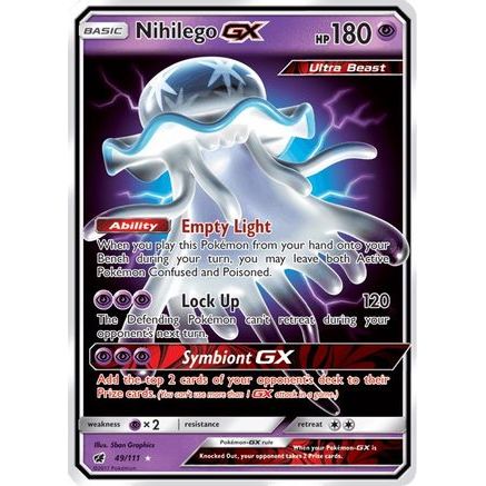 Nihilego GX 49/111 - SM Crimson Invasion Holofoil
