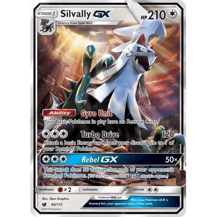 Silvally GX 90/111 - SM Crimson Invasion Holofoil