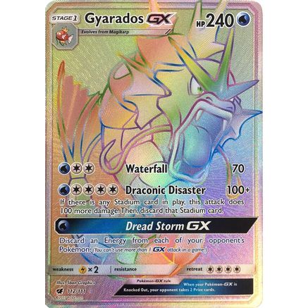 Gyarados GX (Secret) 112/111 - SM Crimson Invasion Holofoil