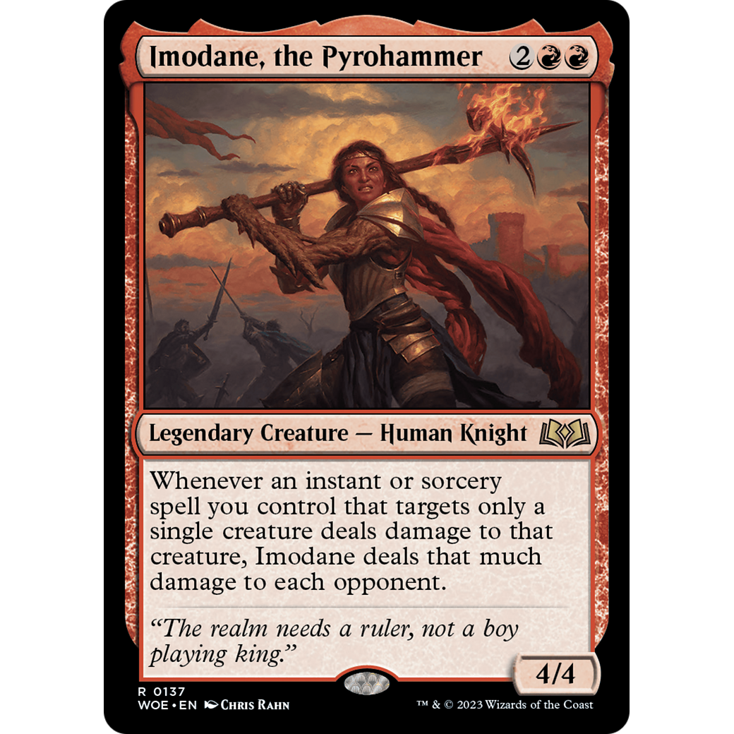 Imodane, the Pyrohammer (WOE-137) - Wilds of Eldraine