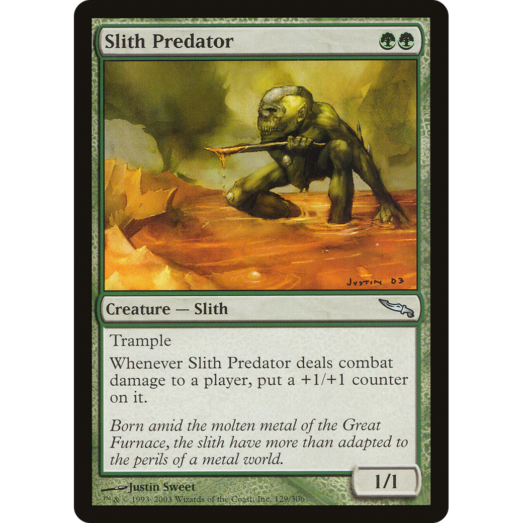 Slith Predator (MRD-129) - Mirrodin Foil
