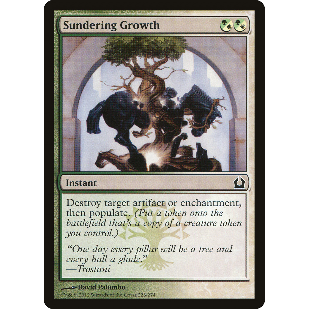 Sundering Growth (RTR-223) - Return to Ravnica