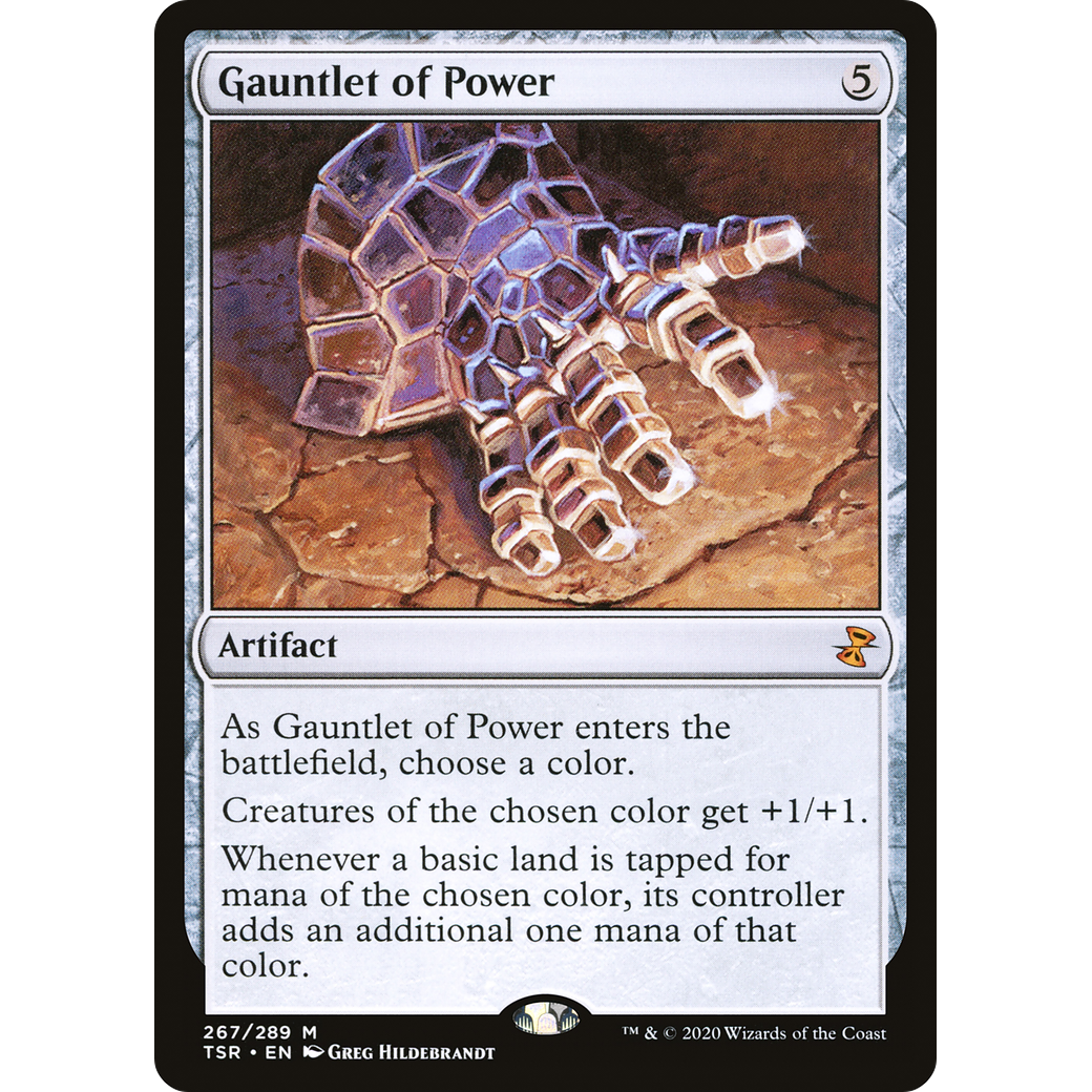 Gauntlet of Power (TSR-267) - Time Spiral Remastered Foil
