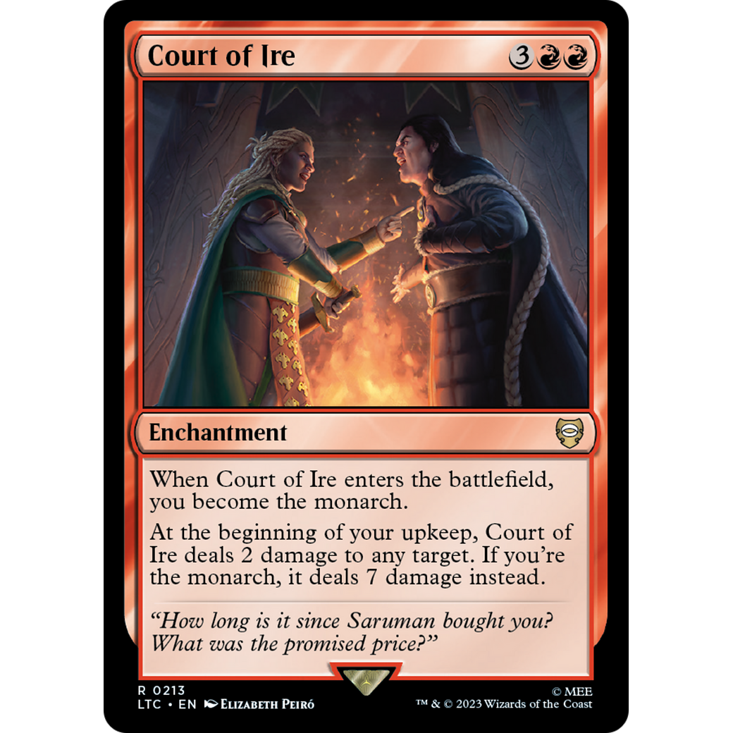Court of Ire (LTC-213) - Tales of Middle-earth Commander