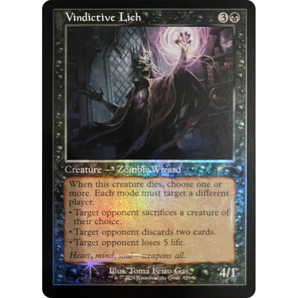 Vindictive Lich (Retro Frame) (SLD-856) - Secret Lair Drop Foil