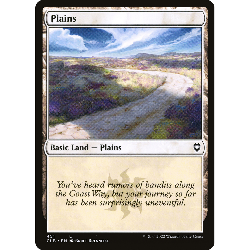 Plains (CLB-451) - Commander Legends: Battle for Baldur's Gate