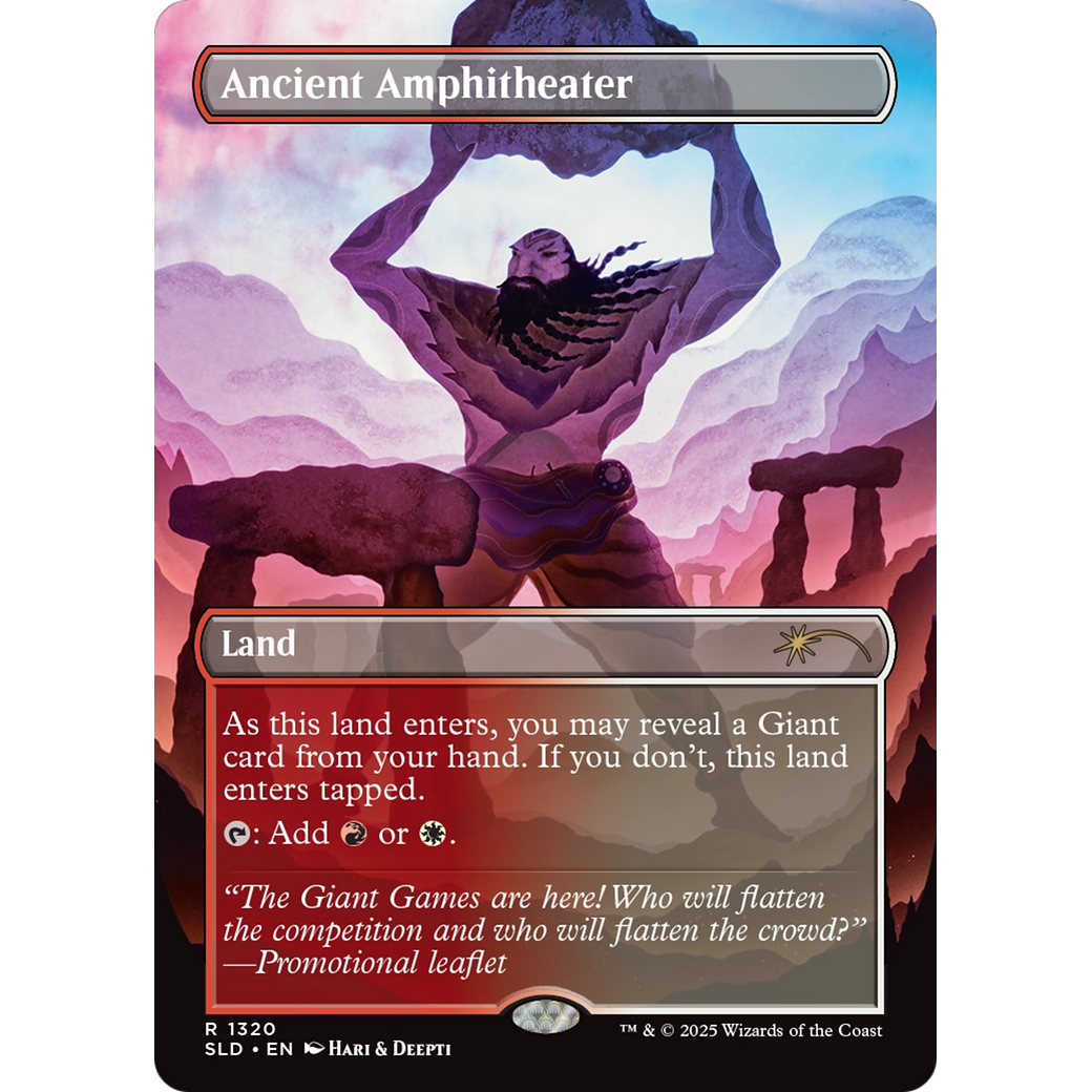 Ancient Amphitheater (SLD-1320) - Secret Lair Drop (Borderless)