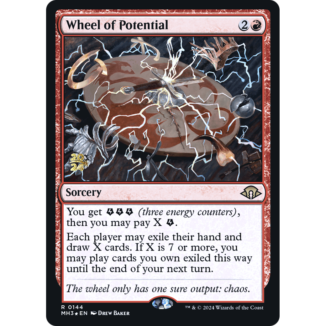 Wheel of Potential (PRE-144S) - Modern Horizons 3 Promos Foil