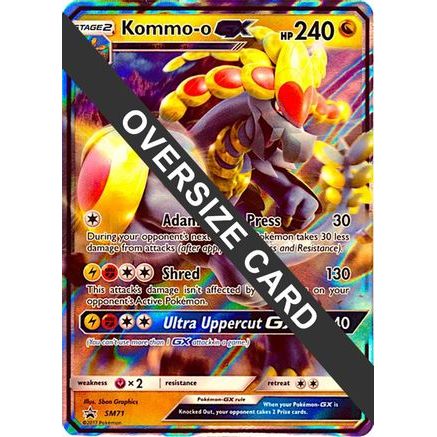 Kommo-o GX - SM71 (SM Black Star Promo) SM71 - Jumbo Cards Holofoil