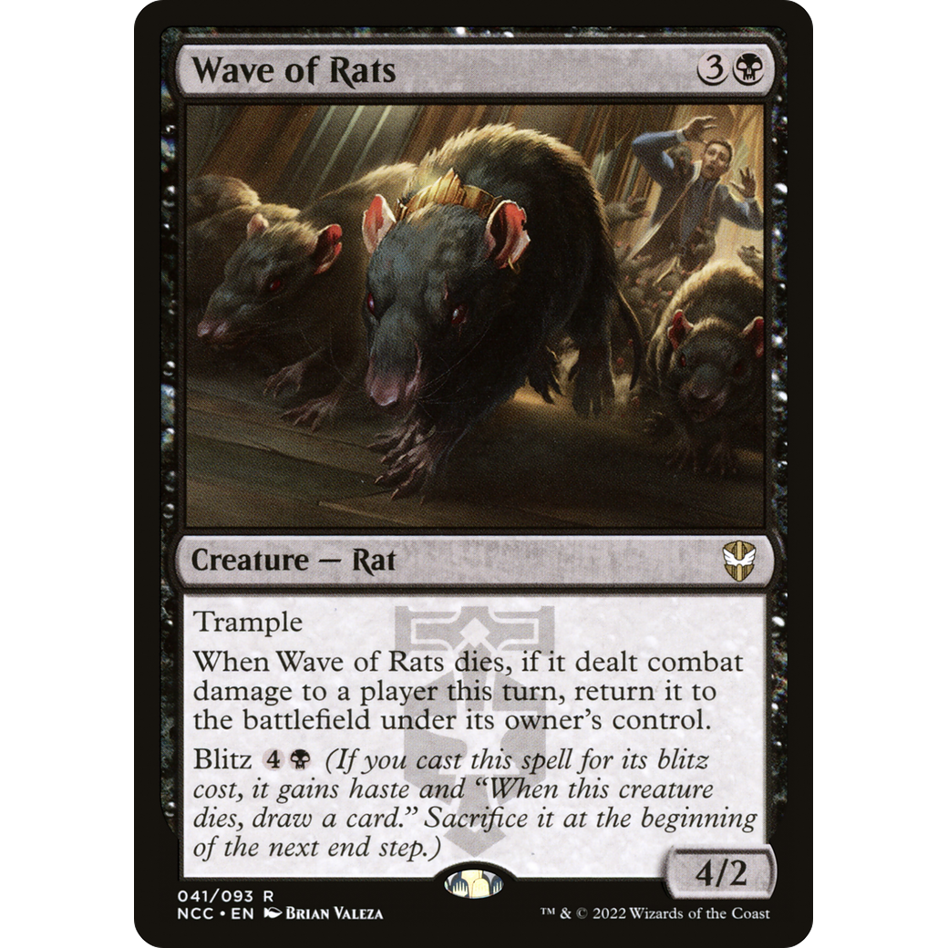 Wave of Rats (NCC-041) - New Capenna Commander