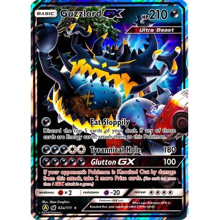 Guzzlord GX - 63a/111 63a/111 - Alternate Art Promos Holofoil