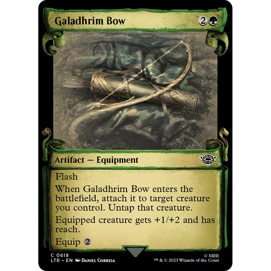 Galadhrim Bow (LTR-618) - The Lord of the Rings: Tales of Middle-earth: (Showcase)