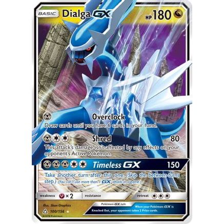 Dialga GX 100/156 - SM Ultra Prism Holofoil