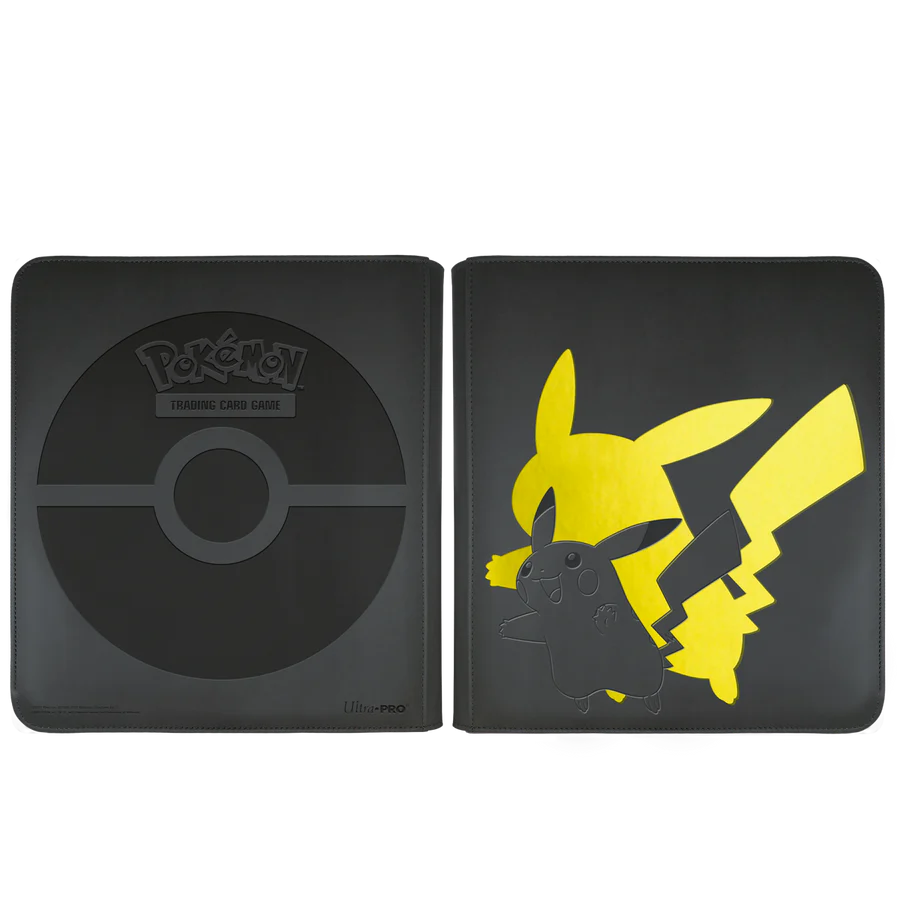 Ultra Pro Elite Series - Pikachu 12-pocket Zippered Pro Binder for Pokemon