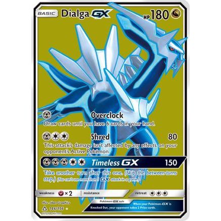 Dialga GX (Full Art) 146/156 - SM Ultra Prism Holofoil