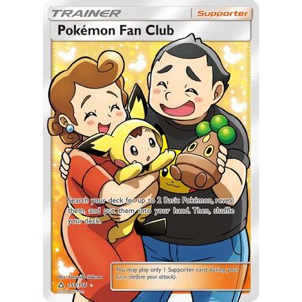 Pokemon Fan Club (Full Art) 155/156 - SM Ultra Prism Holofoil