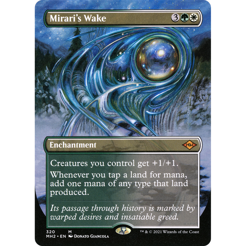 Mirari's Wake (Borderless) (MH2-320) - Modern Horizons 2 (Borderless)