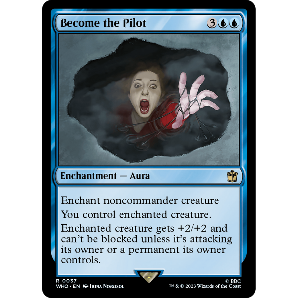 Become the Pilot (WHO-037) - Doctor Who Foil