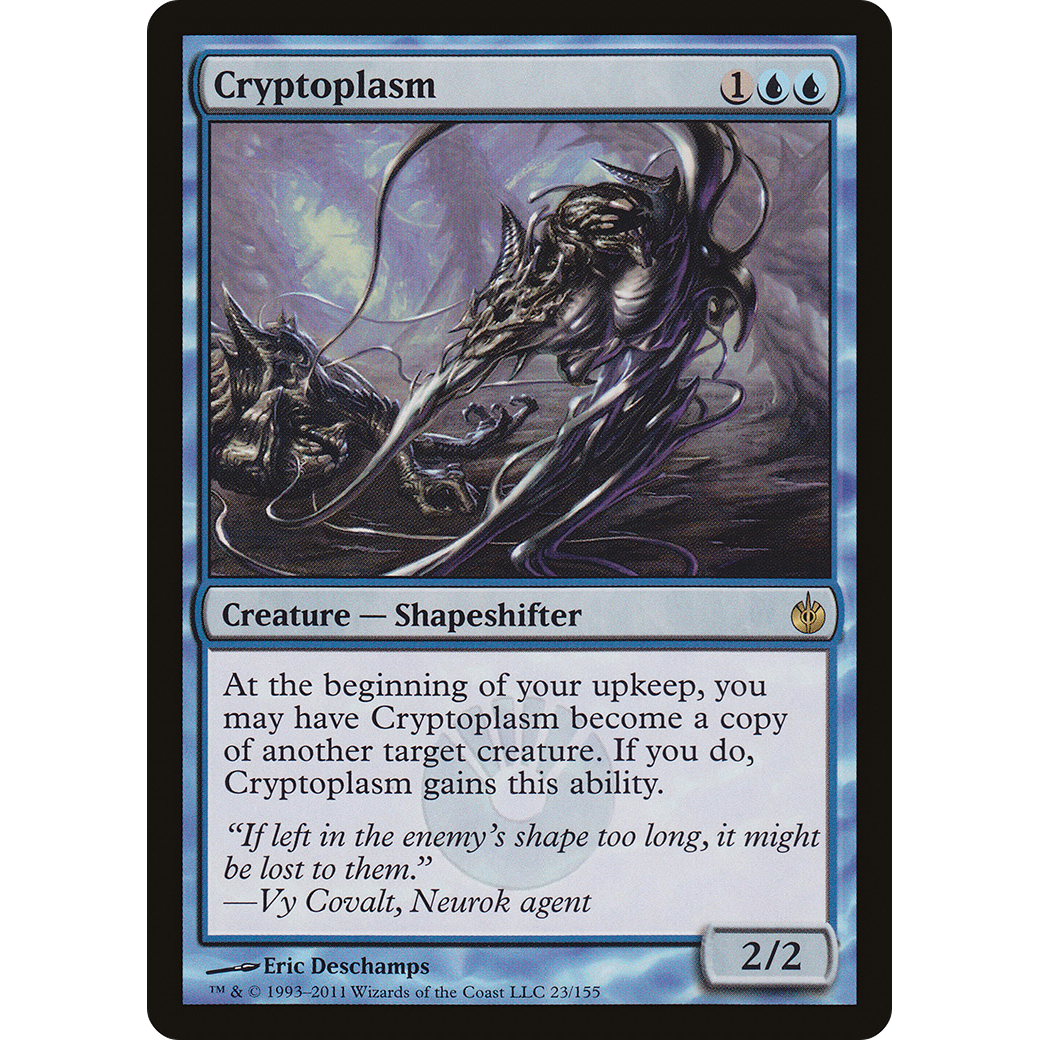Cryptoplasm (MBS-023) - Mirrodin Besieged
