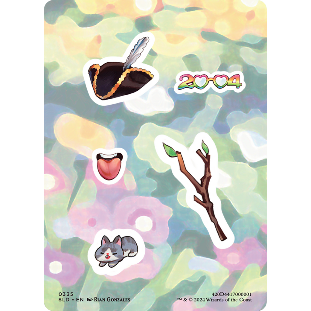 Sticker Sheet (0335) (SLD-335) - Secret Lair Drop