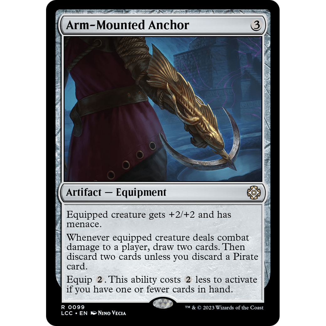 Arm-Mounted Anchor (LCC-099) - The Lost Caverns of Ixalan Commander