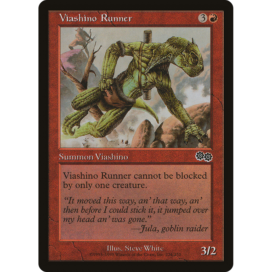 Viashino Runner (USG-224) - Urza's Saga