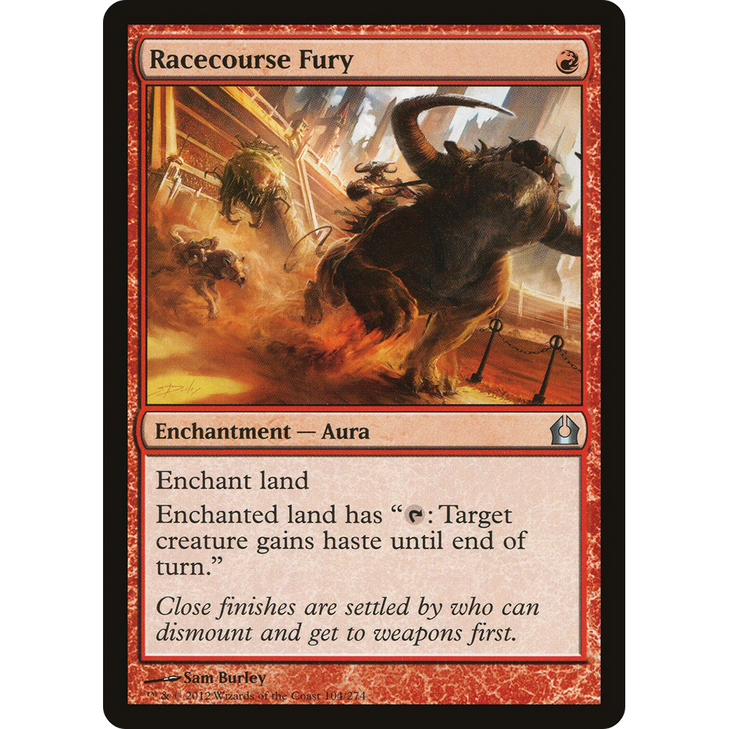 Racecourse Fury (RTR-104) - Return to Ravnica