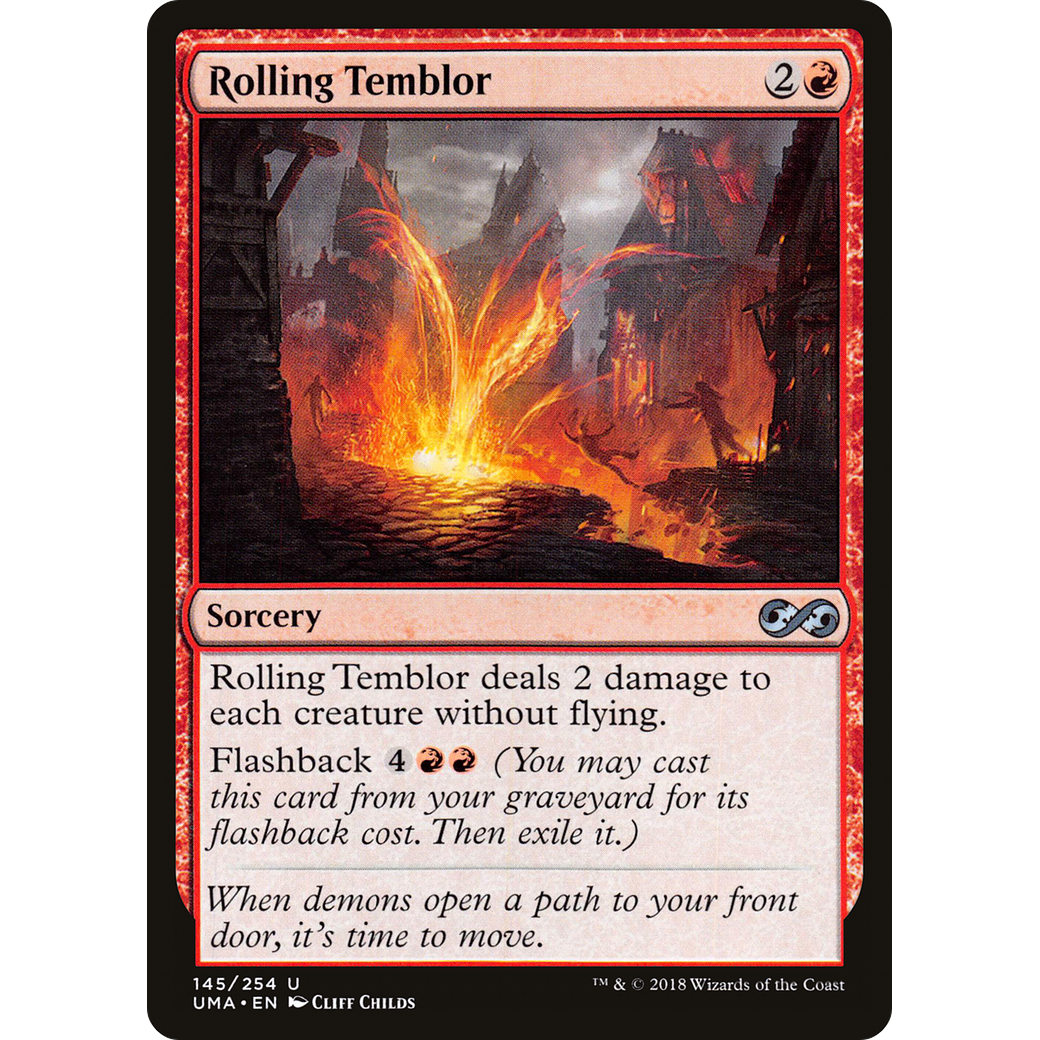 Rolling Temblor (UMA-145) - Ultimate Masters Foil