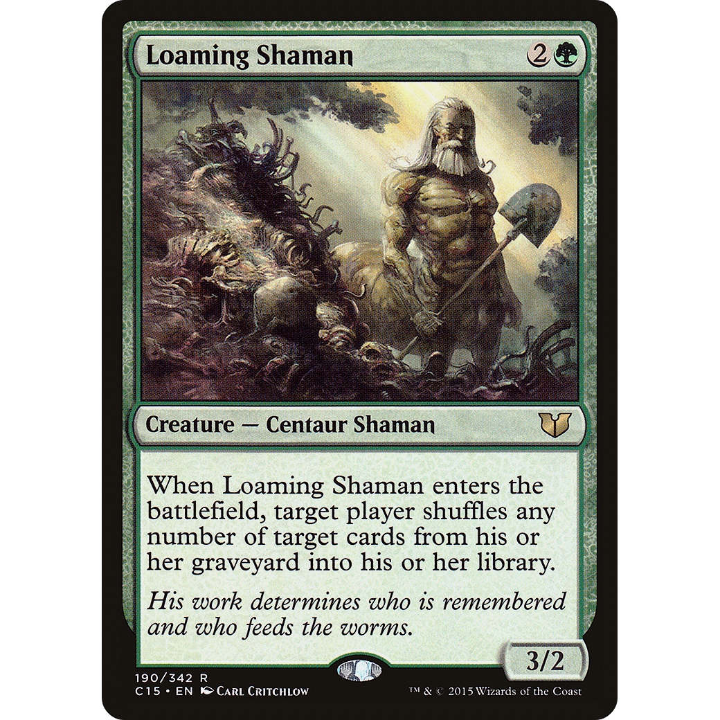 Loaming Shaman (C15-190) - Commander 2015