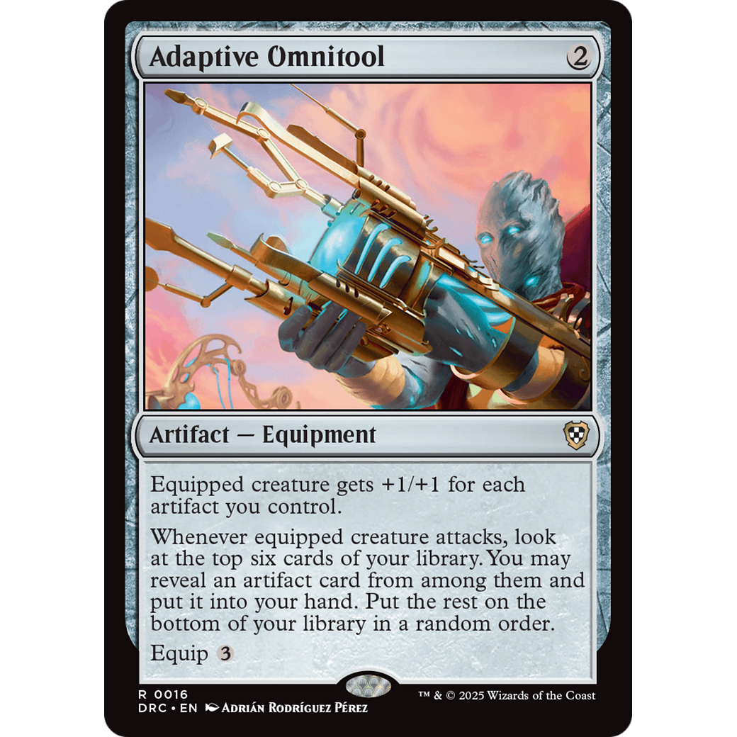 Adaptive Omnitool (DRC-016) - Commander: Aetherdrift