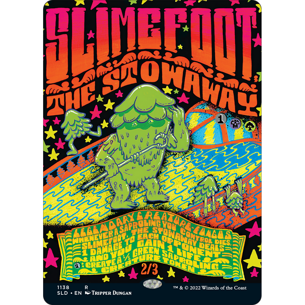 Slimefoot, the Stowaway (SLD-1138) - Secret Lair Drop (Borderless)