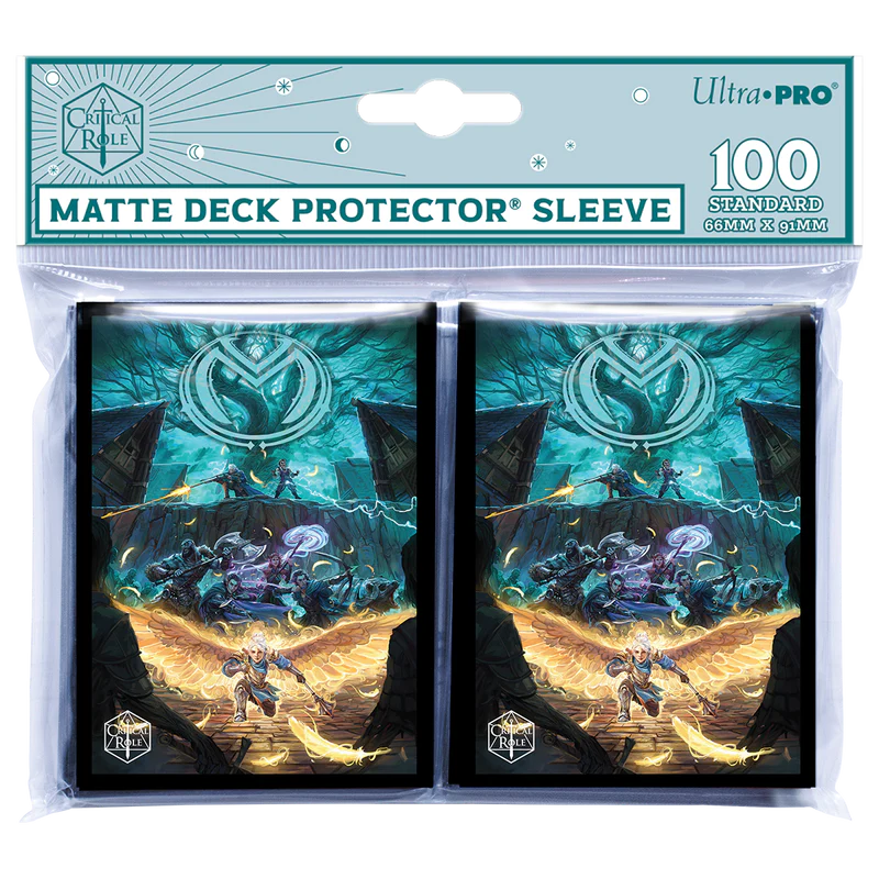 Critical Role: Bells Hells: Standard Deck Protector Sleeves 100ct - Vox Machina