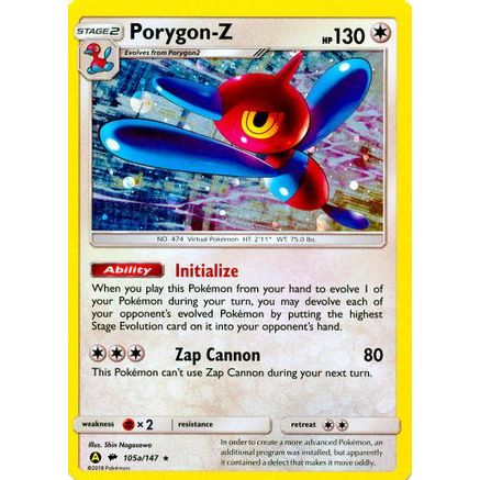 Porygon-Z - 105a/147 105a/147 - Alternate Art Promos Holofoil