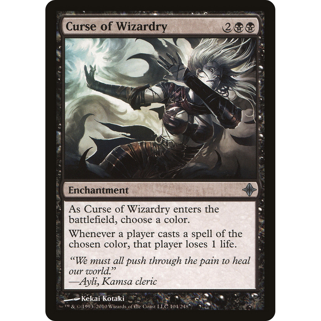 Curse of Wizardry (ROE-104) - Rise of the Eldrazi